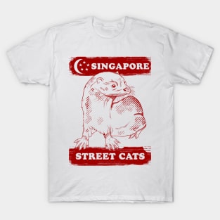 Singapore otters funny T-Shirt